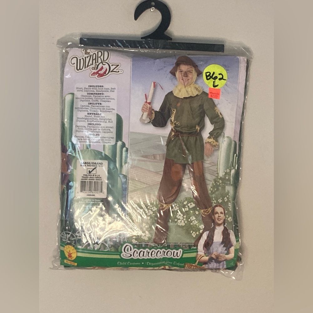 The Wizard of Oz Scarecrow Costume